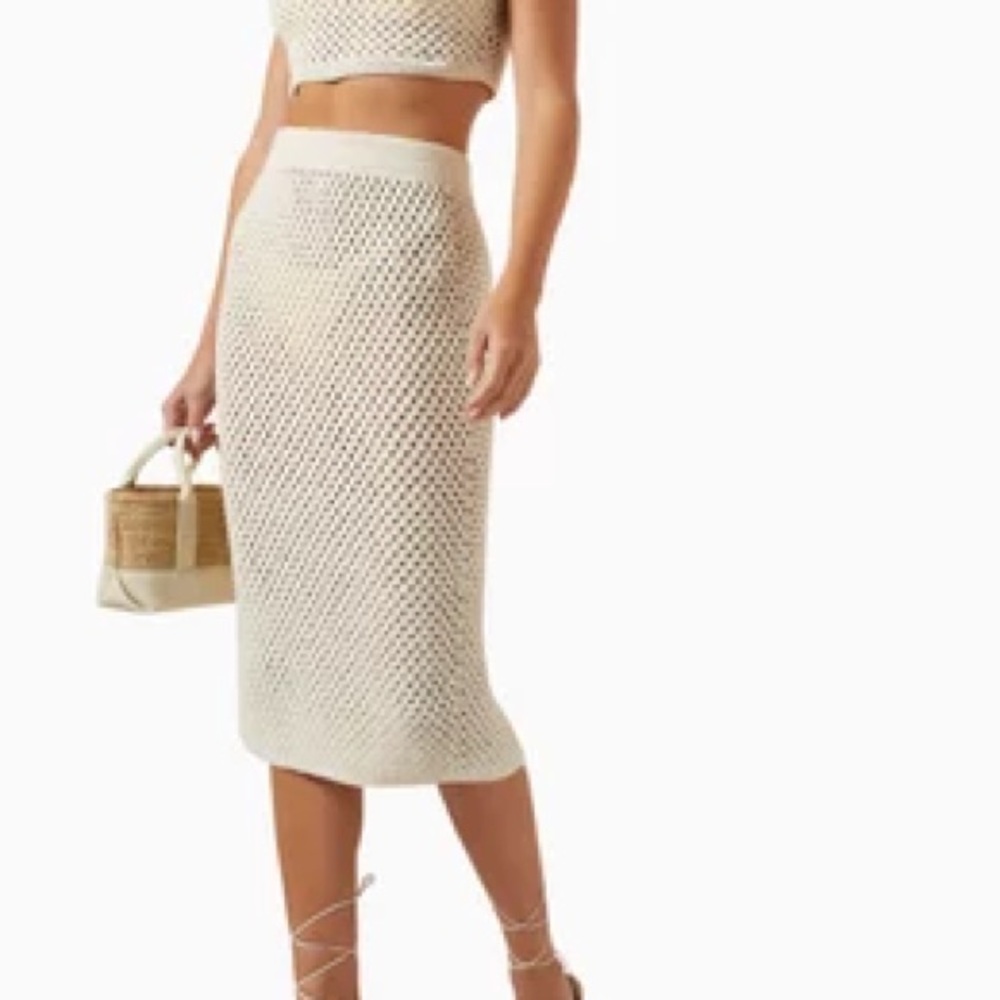 Kith Women's Rhea Knit Midi Skirt NWT Size XS